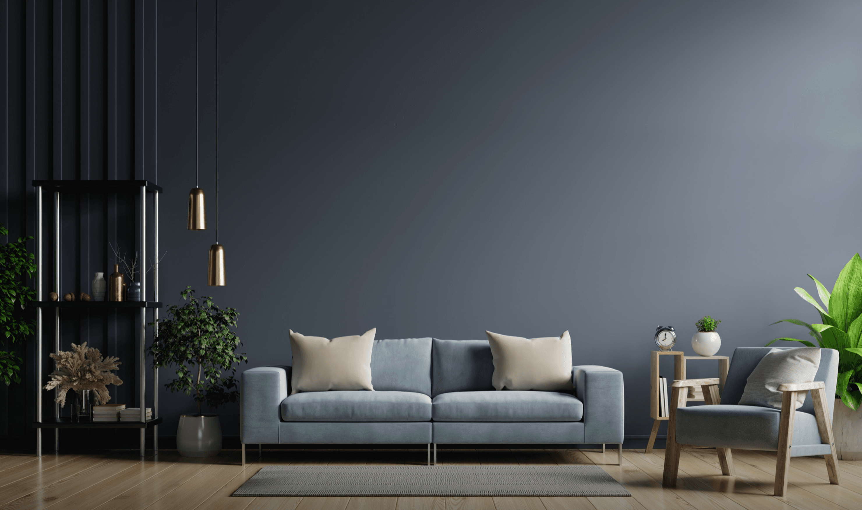 Hands holding holographic city buildings